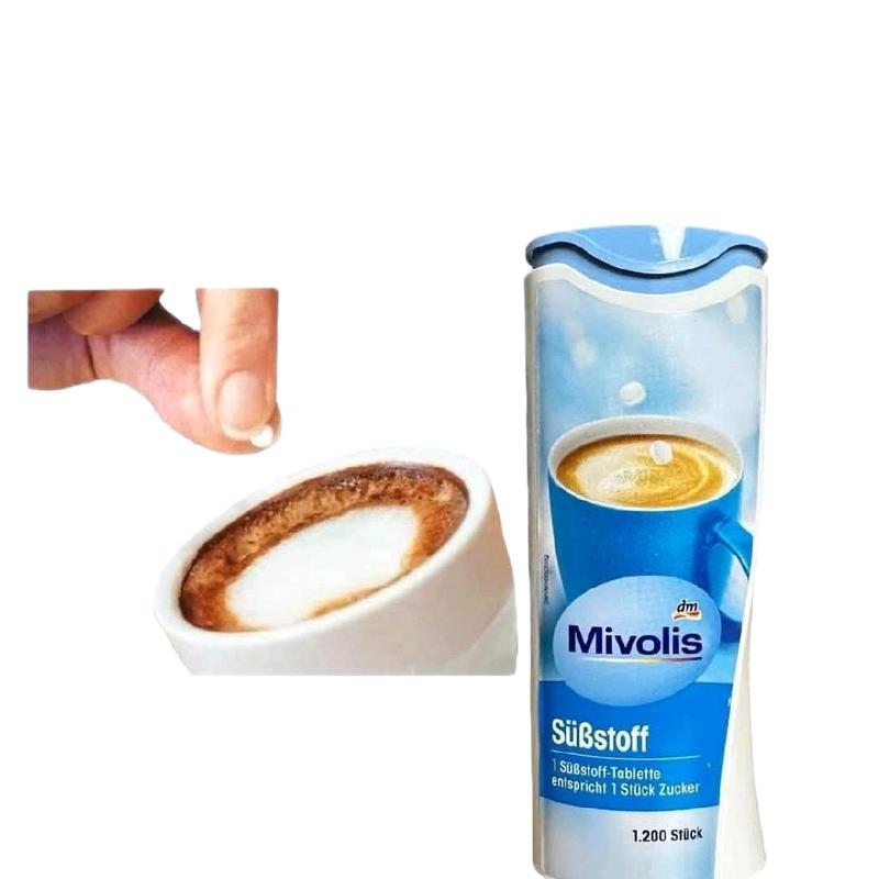  Đường ăn kiêng Mivolis 1.200 viên dành cho Keto Das người tiểu đường 