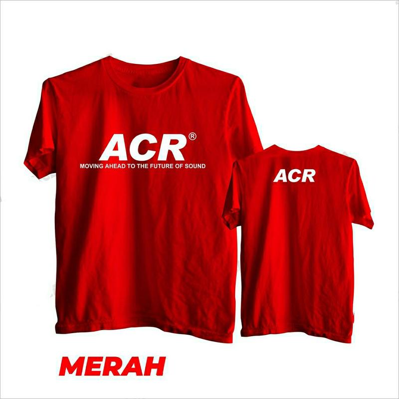 KAOS DISTRO ACR AUDIO SOUND SYSTEM TERLARIS / ATASAN KEREN / BAJU PRIA WANITA MURAH 2