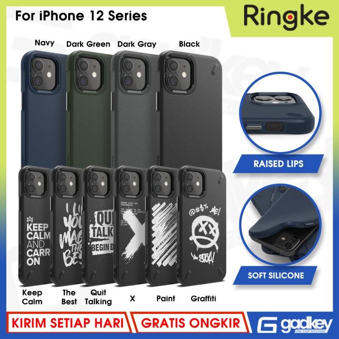 (Ready) Ringke Onyx Case iPhone 12 Pro Max / 12 Mini 12 Softcase Casing 1