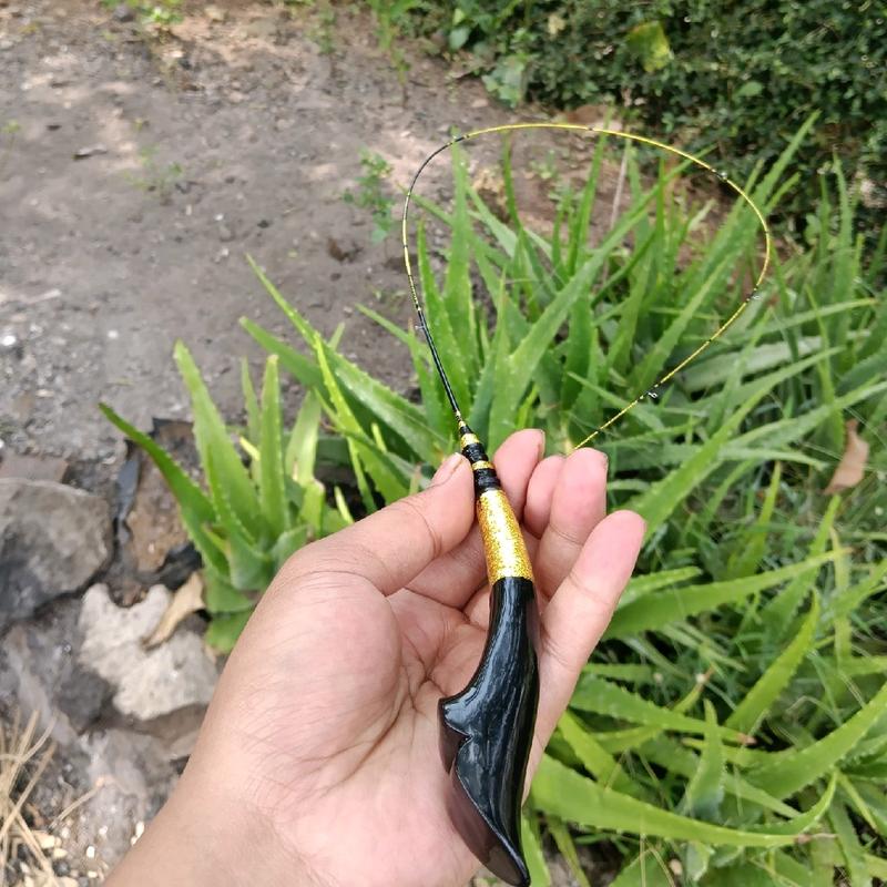 joran wader/benteur 80cm super lentur (emas) 7