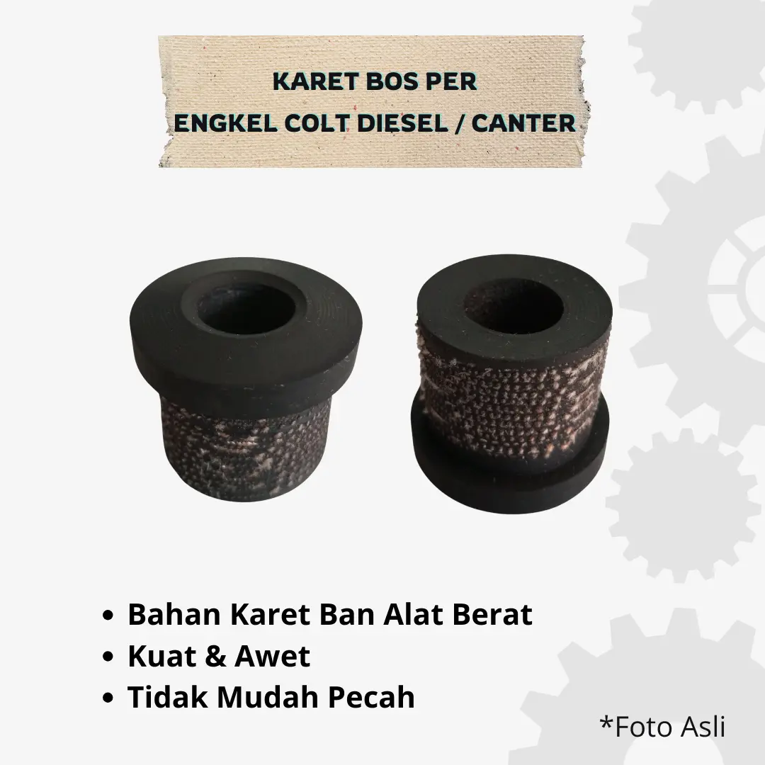 Karet Anting Bushing Bos Per Belakang Engkel Ragasa Canter PS100 PS 100 Umplung