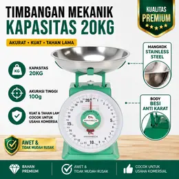 Timbangan Pegas Manual 150kg 20kg 5kg Kapasitas Maksimal Untuk Jualan Toko