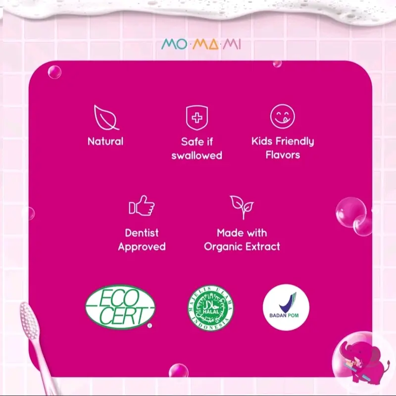 Momami Sparkly Tooth Spray Semprot 20ml Peach Flavour Honeydew Flavor | Pembersihan Gigi Anak Balita | Semprotan Gigi Anak | Fruity | Perlengkapan bayi dan anak | Balita Cewek Cowok | Perawatan Gigi Anak Pelindung Gusi Sensitif Anak-Anak Sikat Green 3