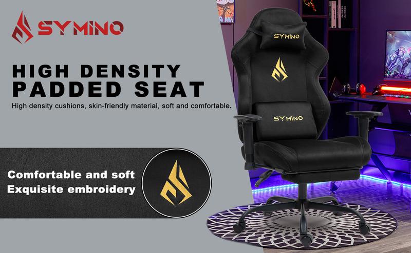 Product Introduction of Symino Gaming Chairs for Adults, Computer Chair, PC Chair with Footrest,  Ergonomic Office Chair 2