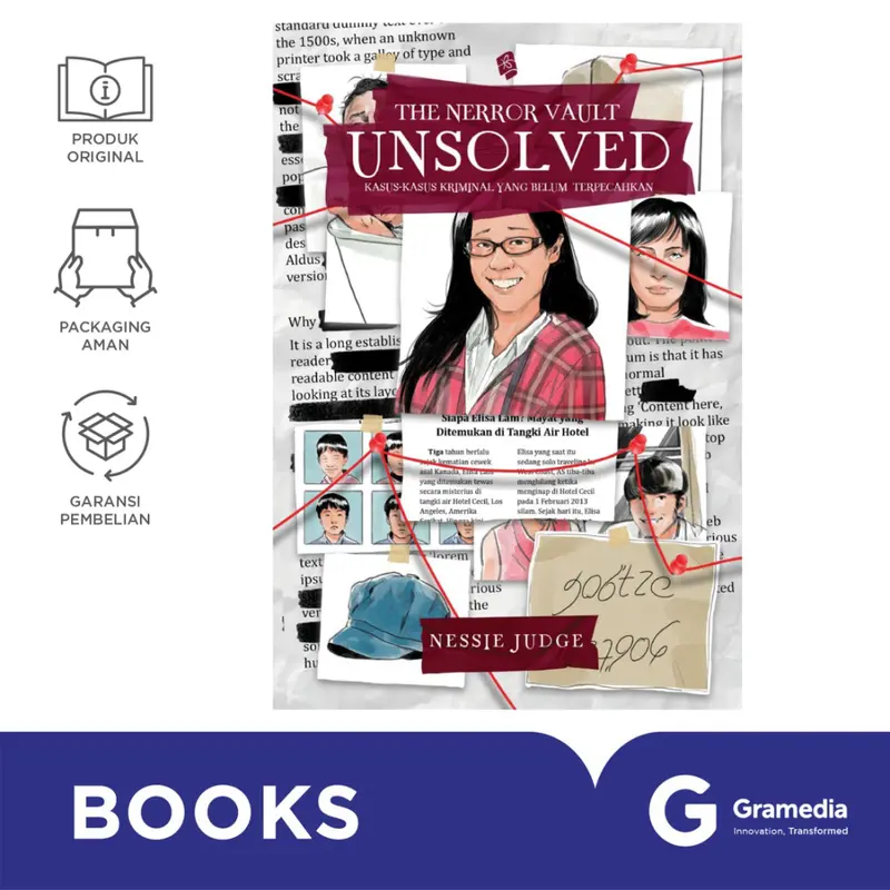Buku The Nerror Vault: Unsolved (Nessie Judge) 2