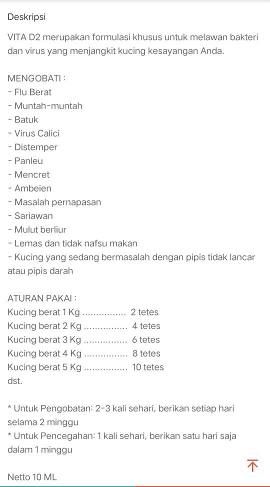 Product Introduction of Obat Kucing MAX D2 Obat Virus Kucing Flu Berat, Panleu, Calici, Distemper, Mencret, Pipis Darah, Sariawan, Lemes, Muntah, Bakteri, Bersin MAX-D2 Maxicare Clever Solutions Olive Care Babah Cat House Koinami Uky Cat 0