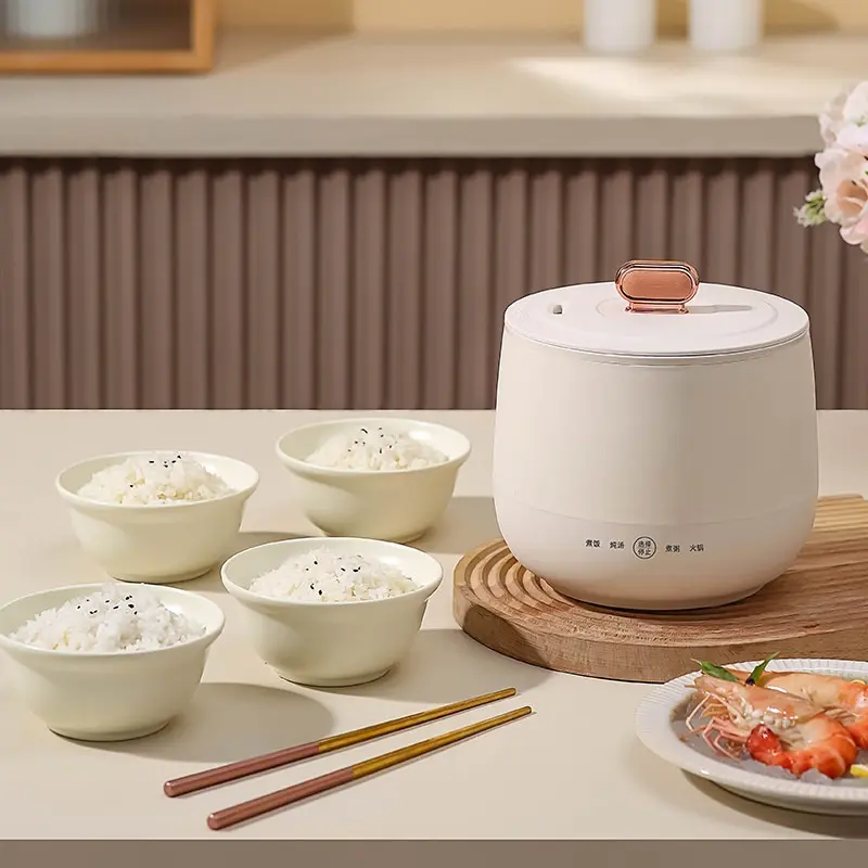 Nồi Cơm Điện Mini, Thông Minh, Có Hấp Và Tính Năng Giữ Nhiệt, Cầm Tay, Thích Hợp Cho Ký Túc Xá Và Du Lịch, Chống Dính, Chống Thấm Nước, Tương Thích Điện Áp SEA