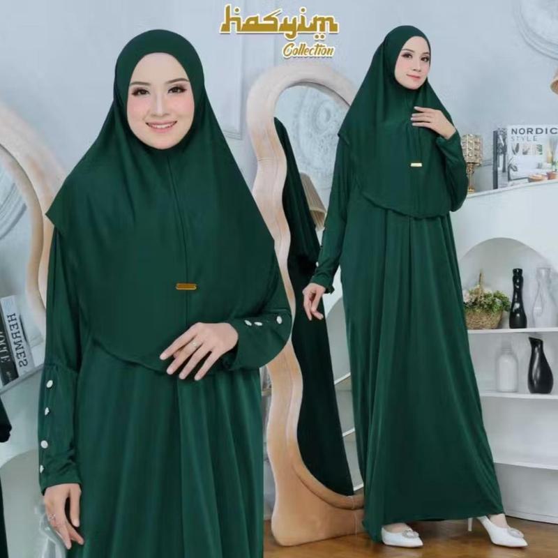 Gamis Set Syar'i Keyra Abaya Material Jersy!! 6