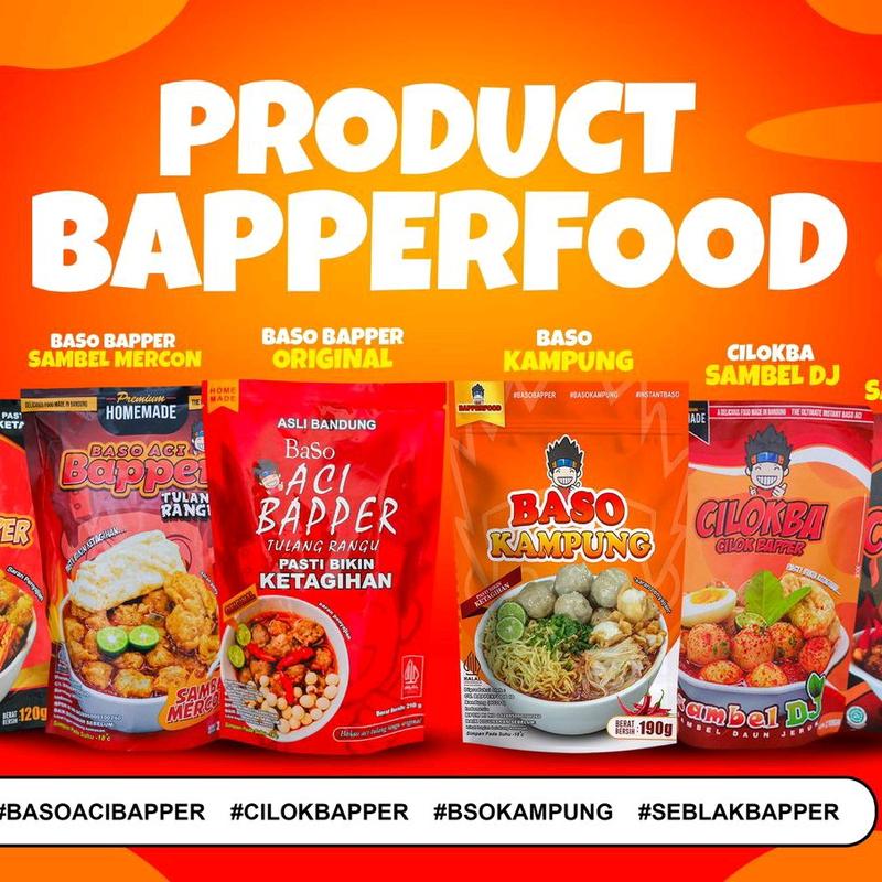 Bapper Bapper Bakso aci Original instant hotpot ready to eat - TikTok Shop ...