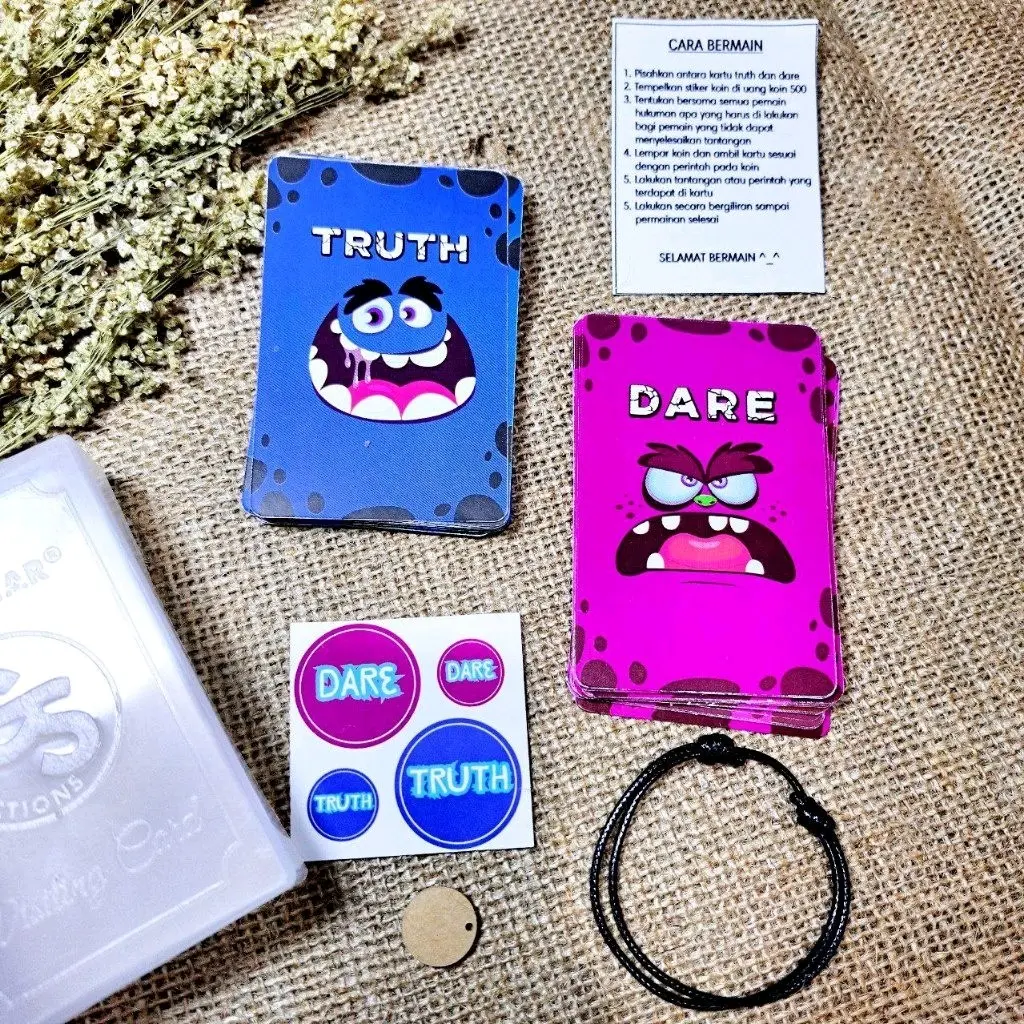 Kartu Mainan Truth Or Dare