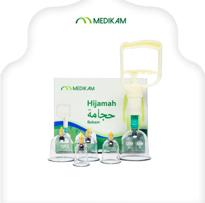 *Ready Stock* Bekam Set (Isi 12 Kop)(Pamp Bekam) Hijamah Alat Kop Bekam Cupping - medikamhealthycare Terapi Tubuh Sehat 3
