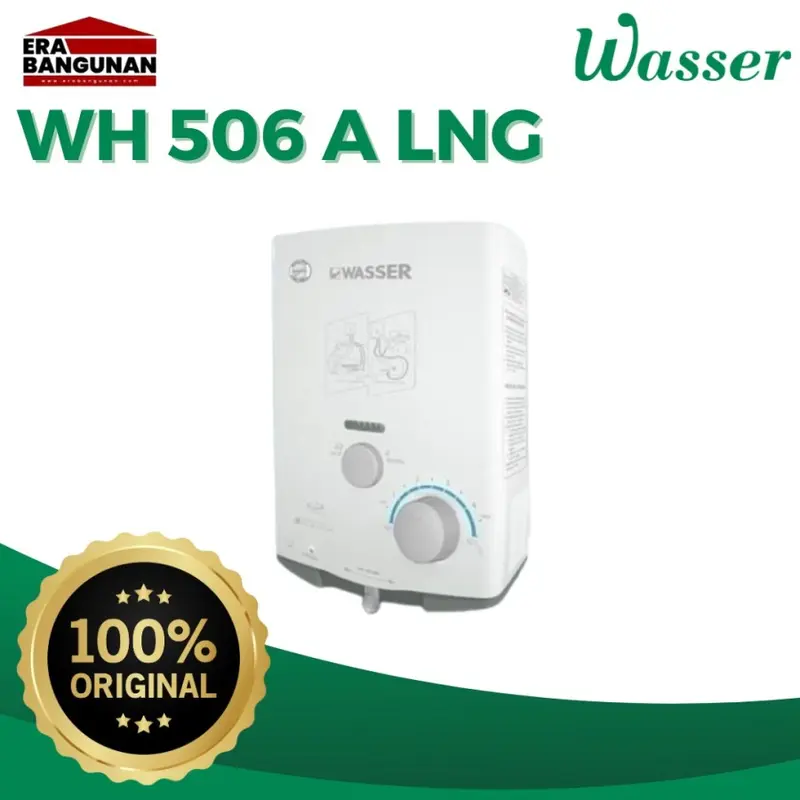 Water Heater Wasser Gas Alam / LNG WH 506 A ORIGINAL WASSER 0