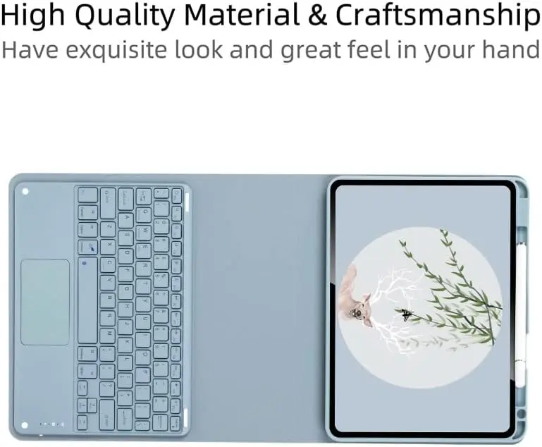 Bluetooth Keyboard Case untuk Huawei MatePad SE 11 2024 Wireless Blutooth Keybord Kibord Flip Casing Book Cover Sarung Kesing Flipcase Flipcover Bookcover Pen Slot 1