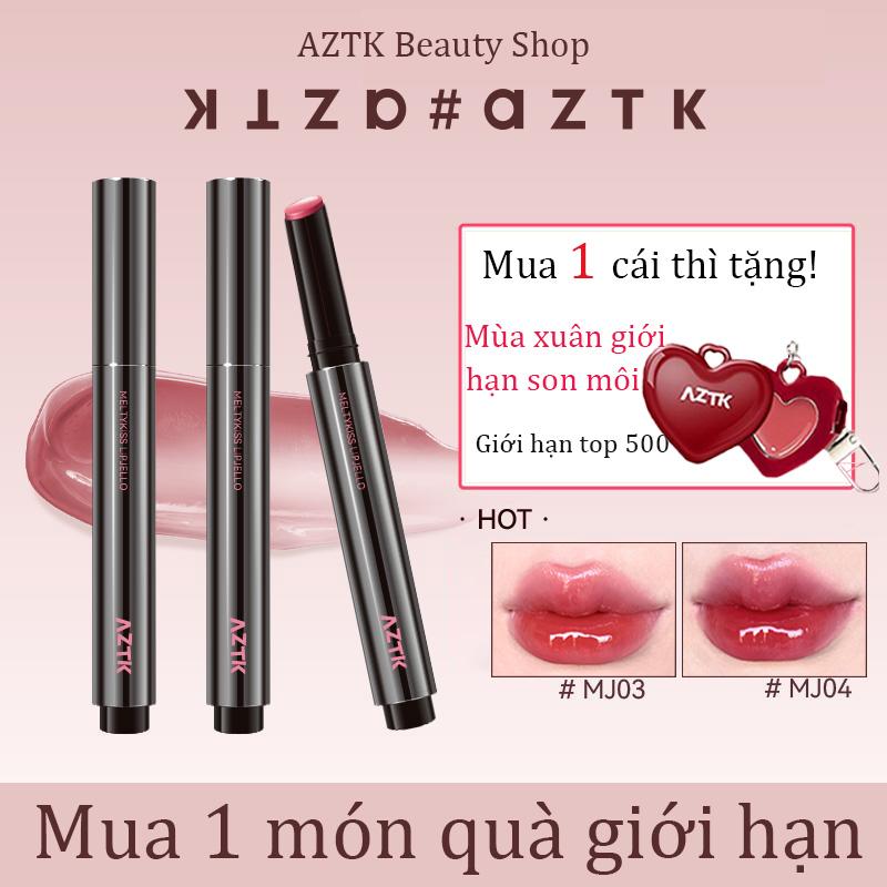 Son môi, mua một tặng một miễn phí,Son Môi Ánh Sáng Nước Gương, Môi Thủy Tinh Dưỡng Ẩm Mềm Mại Màu Trắng, Thích Hợp Cho Học Sinh, Son Dưỡng Môi Aztk Nữ Trang Điểm Cosmetic Mỹ Phẩm Women