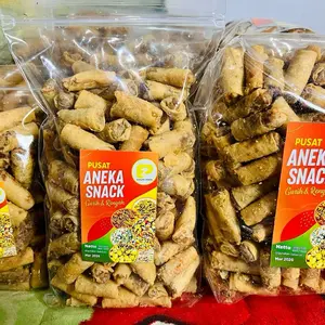 Snack Sumpia Abon Udang Gurih Renyah Snack Cemilan Makanan Ringan Camilan Food Manis