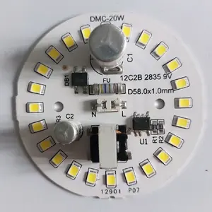 PCB Led AC DMC 20 18 15 12 9 8 7 5 Watt Chip 9 Volt Cahaya Putih Terang