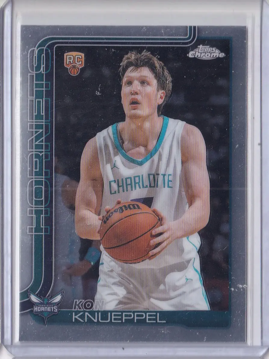 2025-26 Topps Chrome #254 Kon Knueppel RC