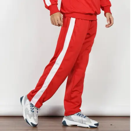Celana Sweatpants Panjang Celana Trackpan panjang Celana sweatpans jogger Pria Wanita Unisex Warna Merah