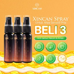 Xincan Spray Beli 3 Perawatan Perlindungan Anti Bacterial  - Efektif Perawatan Tubuh Pria Cooling