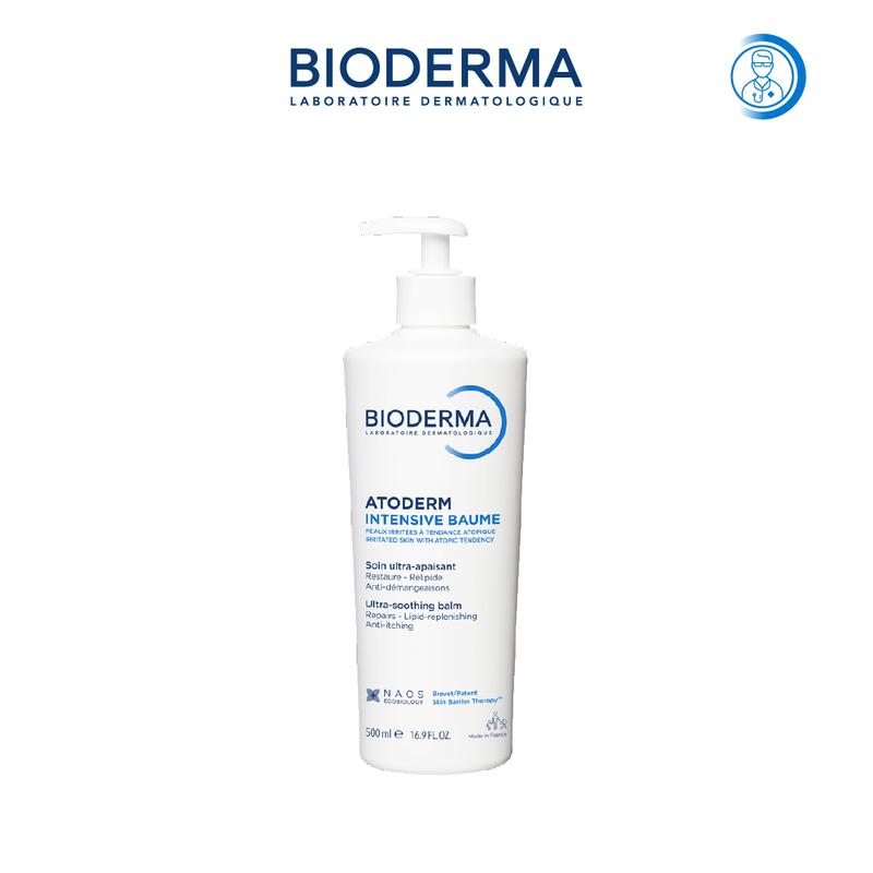 Kem dưỡng ẩm chuyên sâu cho da rất khô và viêm da cơ địa Bioderma Atoderm Intensive Baume - 500ml