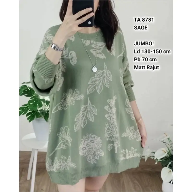 Labubu blouse & leaf blouse , blouse rajut wanita,blouse,bajujumbo,blouse jumbo,bajuwanitakekinian,blouse rajut import