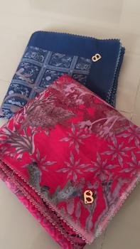 Product Review of Lc ttk 3 mirror / Autograph series semi ori button scarves with metal logo B bahan Voal sublin Nyaman dan Lembut , kemasan kotak exlusive, kerudung segiempat semua kegiatan hijab persegi from N**s 0