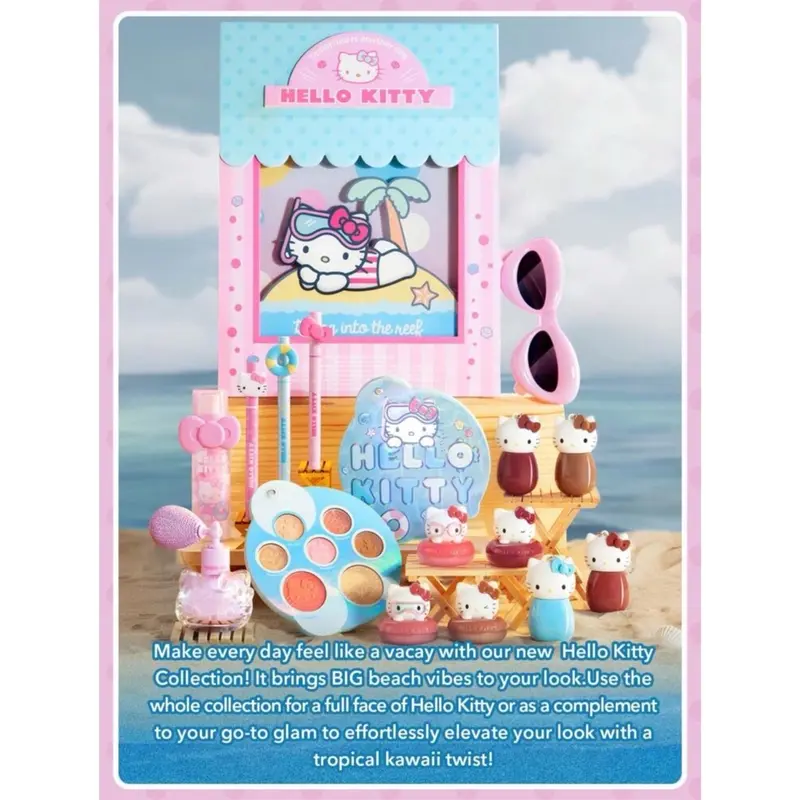 SHEGLAM Hello Kitty Poolside Perfection Lip Glaze lip gloss 6