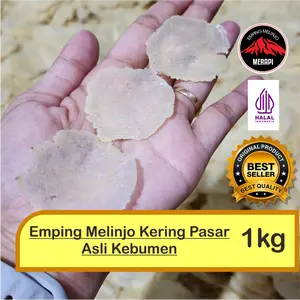 EMPING MELINJO 1kg KERING PASAR ASLI KEBUMEN Food Goreng