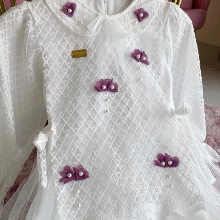 (Spesial Lebaran) Fujiian Dress Brukat Mewah Couple Ibu Anak Usia 1 Tahun sampai 15 Tahun. 6