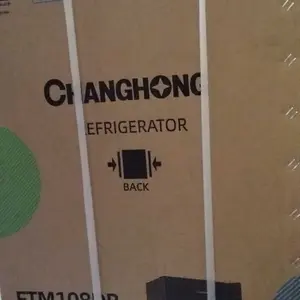 Changhong Kulkas 2 pintu Mini (Refrigerator) Lemari Es Kapasitas 108 Liter – Black FTM108DB