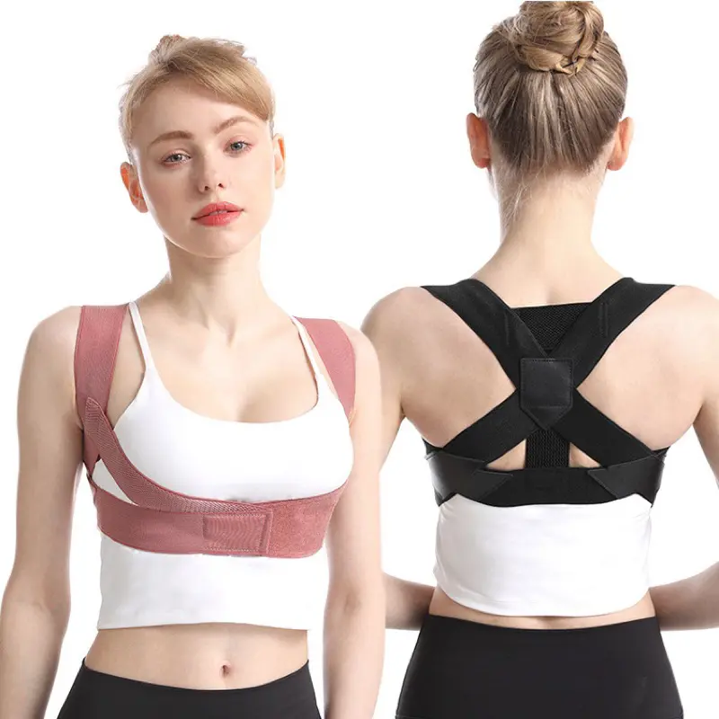 Tali Penyangga Bahu Korektor Postur Tubuh Camelback Shapewear Bahan Lembut Tali Pengikat yang Dapat Disesuaikan Sabuk Penyangga Punggung / Anak Dan Dewasa Alat Therapy Punggung /unisex korset  kerajaan adjustable  back body shaper 1
