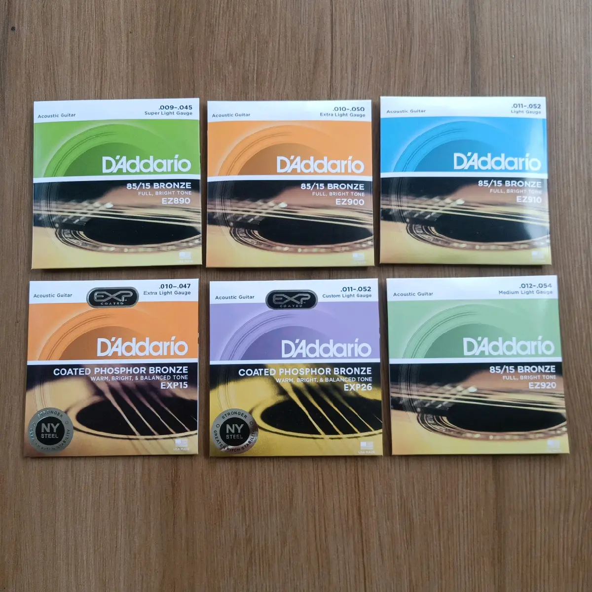 senar gitar D'Addario akustik 1set senar gitar dadario akustik senar guitar acoustic