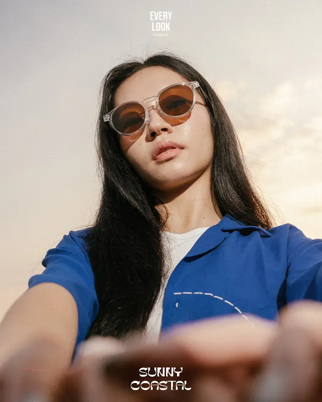 Everylook Eyewear - REEF | Sunglasses Kacamata Gaya Hitam Anti UV400 Protection dan Anti Glare Pria Wanita 5