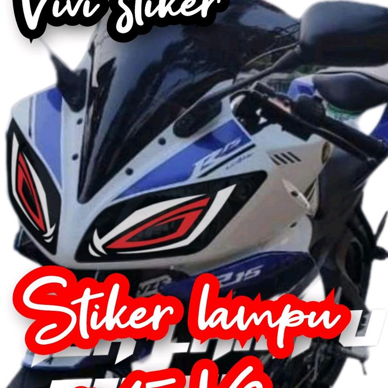 cutting sticker lampu depan r 15 v2 - Shop | Tokopedia
