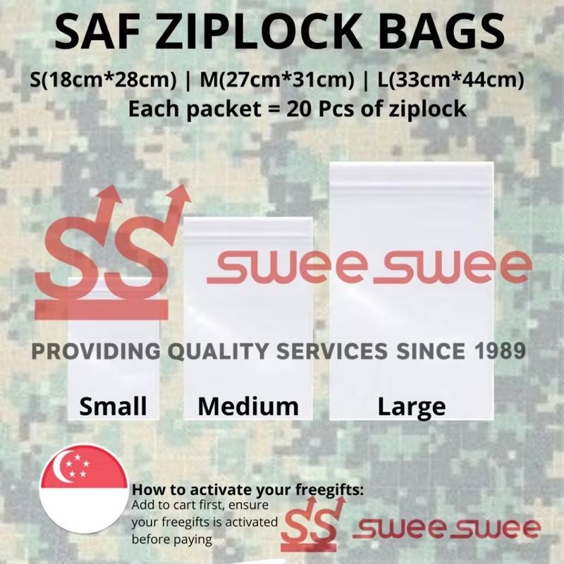 Product Introduction of CHEAPEST & READYSTOCK SAF ZIPLOCK BAGS FOR EASYSTORAGE Emart fieldcamp 31