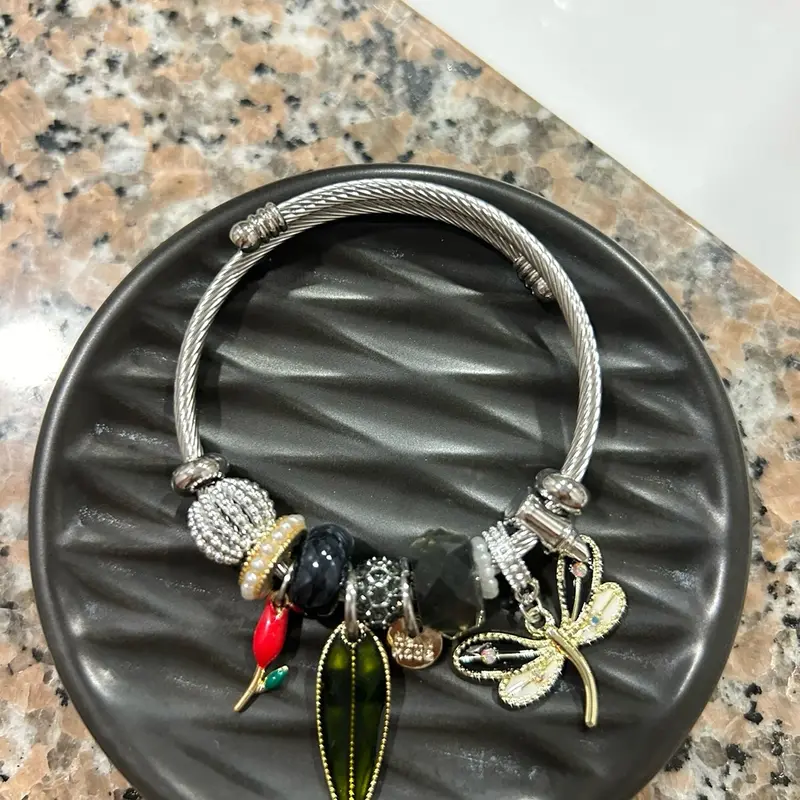 Gelang tangan cacave, anti karat anti pudar dan tidak menghitam 4