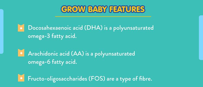 Product Introduction of GROW Infant Milk Formula for Babies - Stage 1 (0 - 12 months) - 900g 1