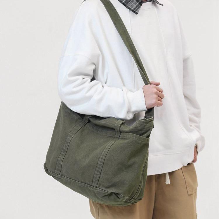 Tasbandung.id - Aresa - 100% Canvas Premium - Unisex - Tas Selempang Pria/Wanita 7