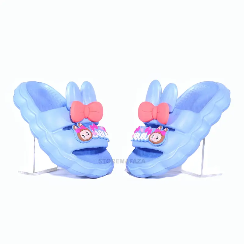 Sandal Anak Perempuan Hilo's Model Slop Labubu Kelinci 2-9 Tahun - Sepatu, Fashion 5
