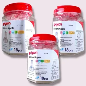 Pigeon TOPLES Nipple Eco Size S, M, L 1pcs