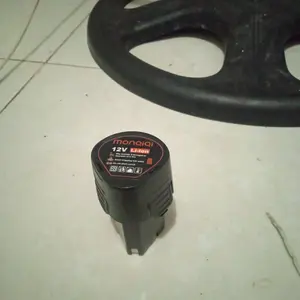 Baterai Lithium 12V 1300mAh untuk Mesin Bor Cas Cordless, Pengganti Baterai Obeng Listrik Tanpa Kabel