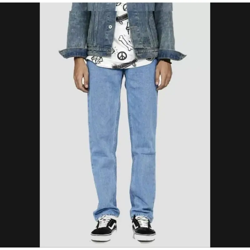 [PROMO] Celana Jeans Panjang Size 27-38 Pria Lepis Model Standart Reguler/Celana Jeans Pria Standart Pinggang Kancing Bahan Denim 4 Warna TERMURAH 3