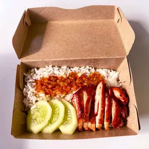 paket hemat nasi ayam charsiu