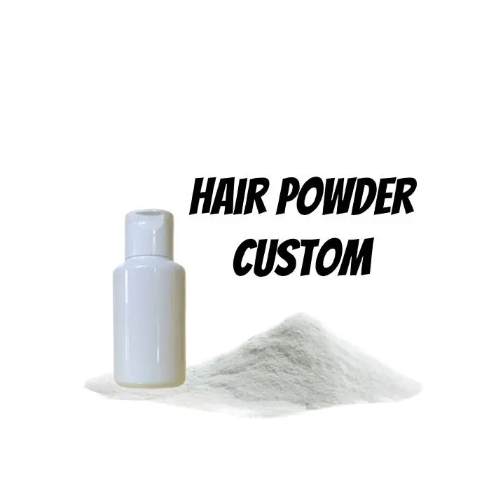 Hair Powder Non Merk Tanpa Label Bedak Rambut 10 Gram Hitam Kering Pomade 0
