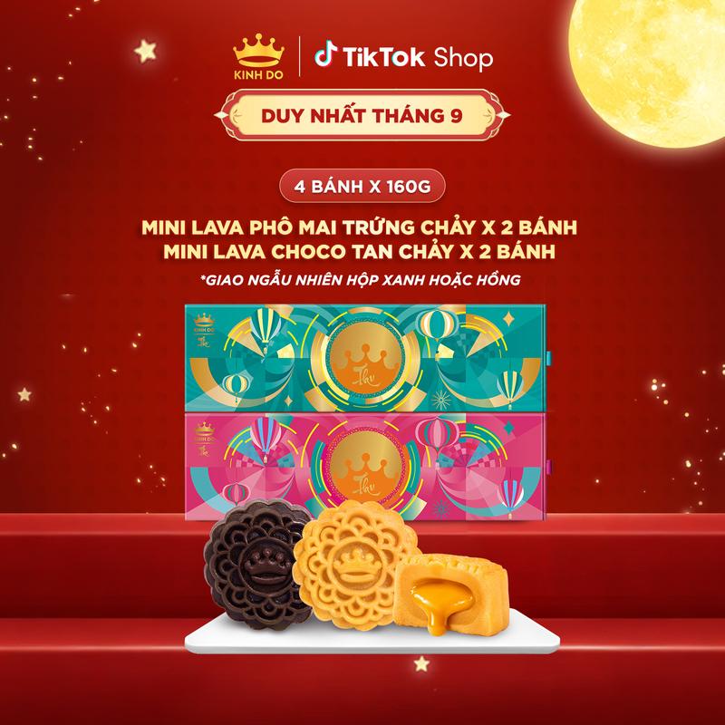 Hộp bánh trung thu Kinh Đô cao cấp - Mini Lava