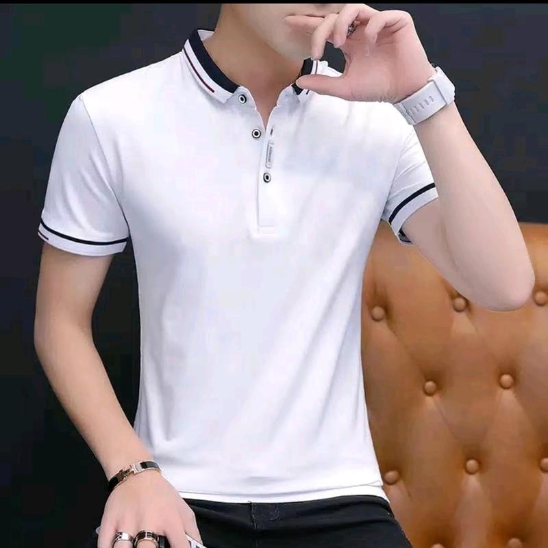 polo shirt pria bahan original cotton 24s premium 1
