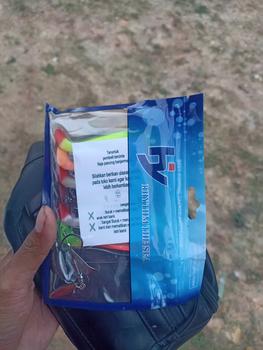 Product Review of Umpan SOFTLURE 8cm isi 6pcs 8cm Bonus Bkk 2/0 3pcs Lure +Propeller from J**. 4** 0