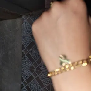 ETERNAL Gelang 001-096 Gelang Tangan •  Titanium Wanita Anti Luntur Anti Alergi Nyaman Dipakai Simple Cantik Elegant Aksesoris Kekinian