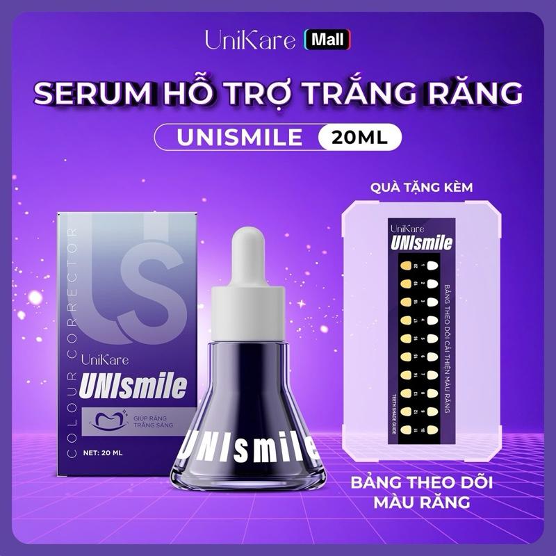 Serum Hổ Trợ Trắng Răng Unismile, Hỗ Trợ Cải Thiện Vết Ố Vàng, Unikare, Dung Tích 20ml