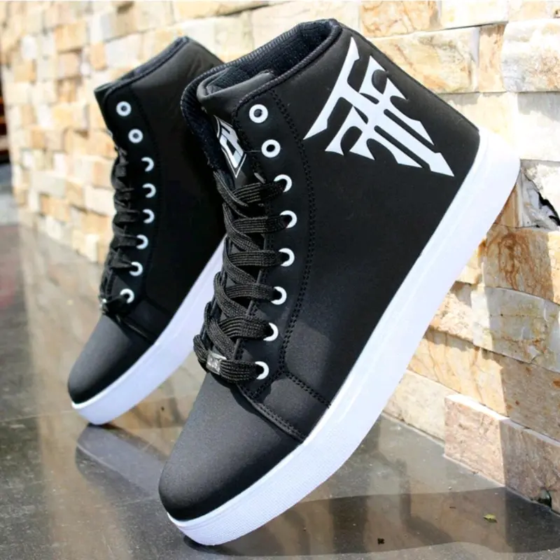 CUCI GUDANG - Sepatu BOOT Snekers kasual Pria dan wanita FTF sepatu boot cowok korean 3